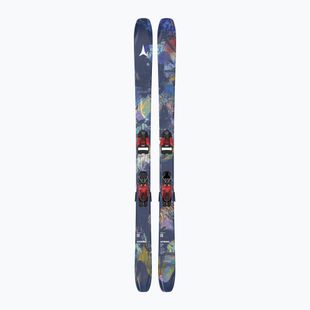 Kalnų slidės + apkaustai Atomic Bent 90 + STR 12GW multicolor