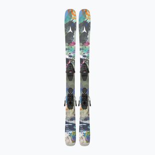 Vaikiškos kalnų slidės + apkaustai Atomic Bent Jr 140-150 + L6 GW multicolor