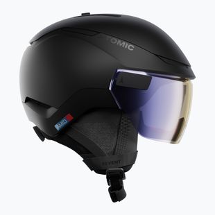 Snieglenčių šalmas Atomic Revent GT Amid Visor HD S1 black/yellow blue hd