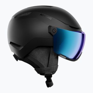 Snieglenčių šalmas Atomic Revent Visor Stereo black/blue stereo