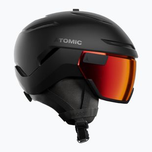 Snieglenčių šalmas Atomic Savor GT Visor Stereo black/red stereo