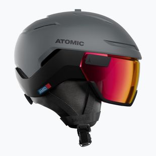 Snieglenčių šalmas Atomic Savor GT Amid Visor Photo slate/red photo