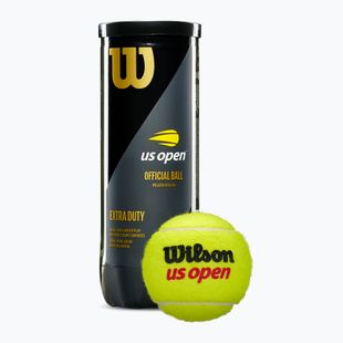 Teniso kamuoliukai Wilson US Open XD 3 vnt. yellow
