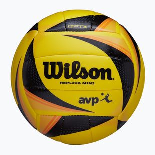 Paplūdimio tinklinio kamuolys Wilson OPTX AVP Mini yellow