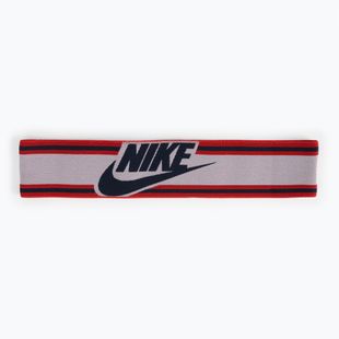 Vyriškas Nike elastinis galvos apdangalas balta ir raudona N1003550-123