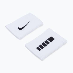 Nike Elite Doublewide apyrankės 2 vnt. baltos spalvos N1006700-101