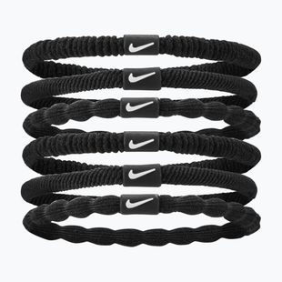 Plaukų gumutės Nike Flex Hair Tie 6 vnt. black/black/white