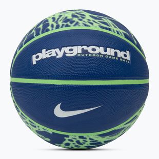 Krepšinio kamuolys Nike Everyday Playground 8P Graphic Deflated deep royal blue/vapor green/white dydis 7