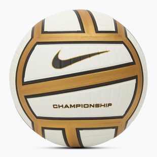 Tinklinio kamuolys Nike Championship Volleyball metallic gold/white/metallic gold/black dydis 5