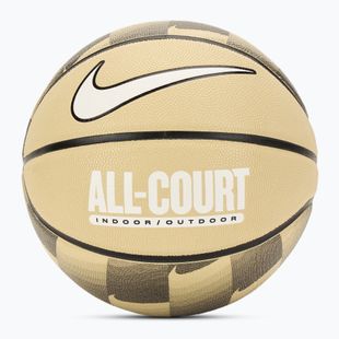 Krepšinio kamuolys Nike Everyday All Court 8P Graphic Deflated team gold/black/black/white dydis 7