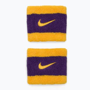 Galvos juosta Nike Swoosh Wristbands university gold/court purple/university gold
