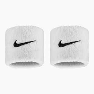 Riešo juostos Nike Swoosh Classic Wristbands 2 vnt. white/black