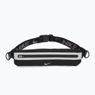 Bėgimo diržas Nike Slim 4.0 black/black/silver