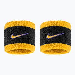 Riešo juostos Nike Swoosh Classic Wristbands 2 vnt. black/court purple/university gold