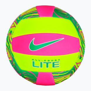 Tinklinio kamuolys Nike All Court Lite Volleyball Hyper Pink/Volt/Green Shock dydis 5