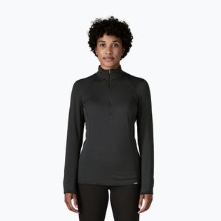 Moteriškas džemperis Patagonia Cap Termal Weight Zip Neck black