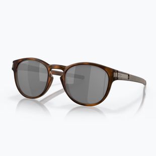 Saulės akiniai Oakley Latch matte brown tortoise