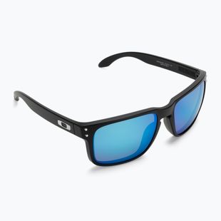 Oakley Holbrook matinės juodos/prizm safyro spalvos poliarizuoti akiniai nuo saulės