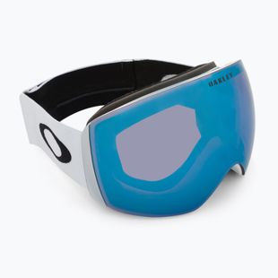 Oakley Flight Deck matiniai balti/prizm snow sapphire iridium slidinėjimo akiniai OO7050-91