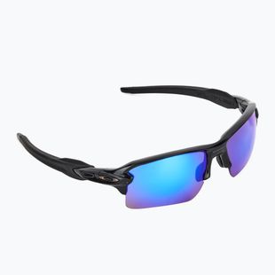 Akiniai nuo saulės Oakley Flak 2.0 XL polished black/prizm sapphr irid polar