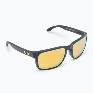Akiniai nuo saulės Oakley Holbrook XL matte black/prizm 24k polarized