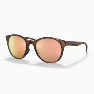 Akiniai nuo saulės Oakley Spindrift matte brown tortoise/prizm rose gold