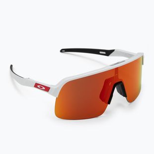 Akiniai nuo saulės Oakley Sutro Lite matte white/prizm ruby
