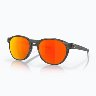 Akiniai nuo saulės Oakley Reedmace matte grey smoke/prizm ruby polar