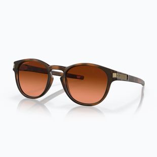 Akiniai nuo saulės Oakley Latch matte brown tortoise/prizm brown gradient