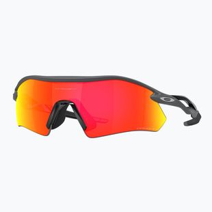 Oakley Radar Plate matiniai anglies/prizmės rubino akiniai nuo saulės