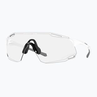 Akiniai nuo saulės Oakley Cybr Dyno matte white/clear to black iridium photochromic