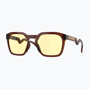 Saulės akiniai Oakley HSTN SQ 10t dark amber