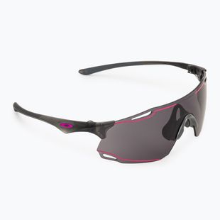 Akiniai nuo saulės Oakley Cybr Dyno matte grey smoke/prizm grey with pink ink
