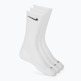 Kojinės Nike Everyday Plus Cushioned 3 poros white/black