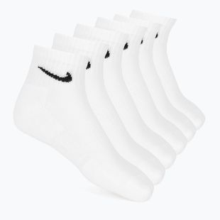 Kojinės Nike Everyday Cushioned 6 poros white/black