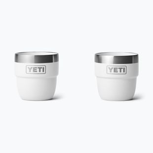 Puodelis YETI Rambler 118 ml 2 pcs. white