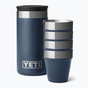 Turistinės taurės YETI Shot 48 ml 4 pcs. navy