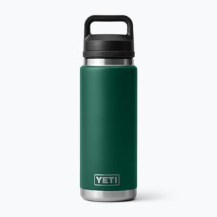 Termosas YETI Rambler Chug 760 ml black forest green