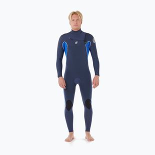 Vyriškas hidrokostiumas Rip Curl Dawn Patrol 3/2mm Chest Zip electric cobalt