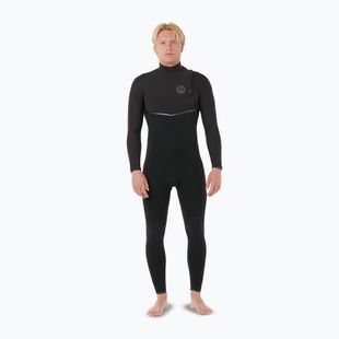 Vyriškas plaukimo hidrokostiumas Rip Curl E-Bomb 4/3 mm Zip Free black