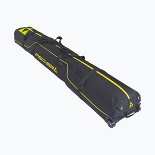 Slidžių dėklas Fischer Skicase Alpine Race 2 Pair-195 black/yellow