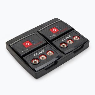 Kojinių baterijos Lenz Heat Pack 2.0 (USB) 2 vnt. black/ red
