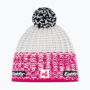 Žieminė kepurė Eisbar Refocus Pompon SA pink/ombre