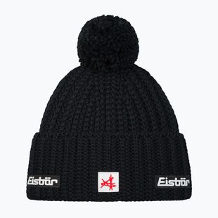 Žieminė kepurė Eisbar Ronda Pompon SA black
