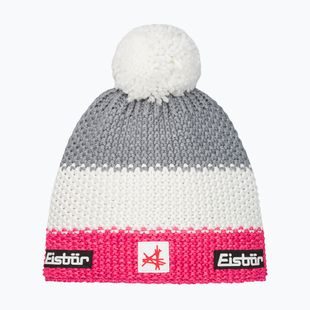 Vaikiška žieminė kepurė Eisbar Stan Pompon SA pink