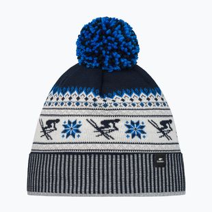 Žieminė kepurė Eisbar Retroski Pompon navy