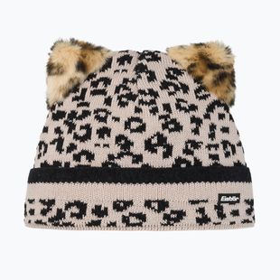 Vaikiška žieminė kepurė Eisbar Stephie beige/leopard print