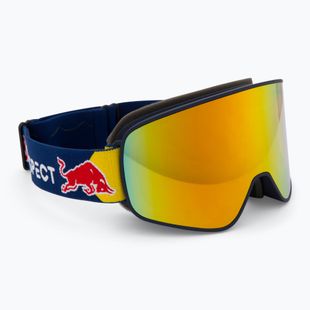 Slidinėjimo akiniai Red Bull SPECT Rush blue/red snow - orange with red mirror