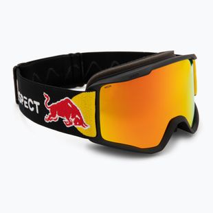 Slidinėjimo akiniai Red Bull SPECT Neon black/orange with red mirror