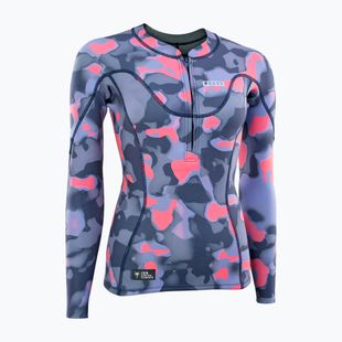 Moteriški neopreno marškinėliai ilgomis rankovėmis ION Neo Zip Top 1.5 capsule pink